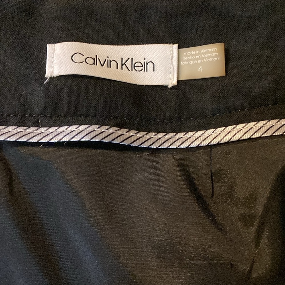 Calvin Klein | NEW High Rise Stretch Pencil Skirt Size 4 - Picture 7 of 10